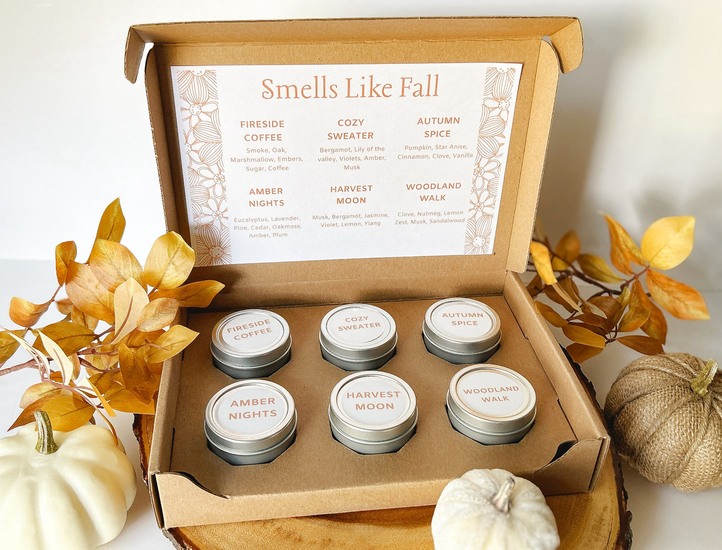 Fall Candles Candle Set