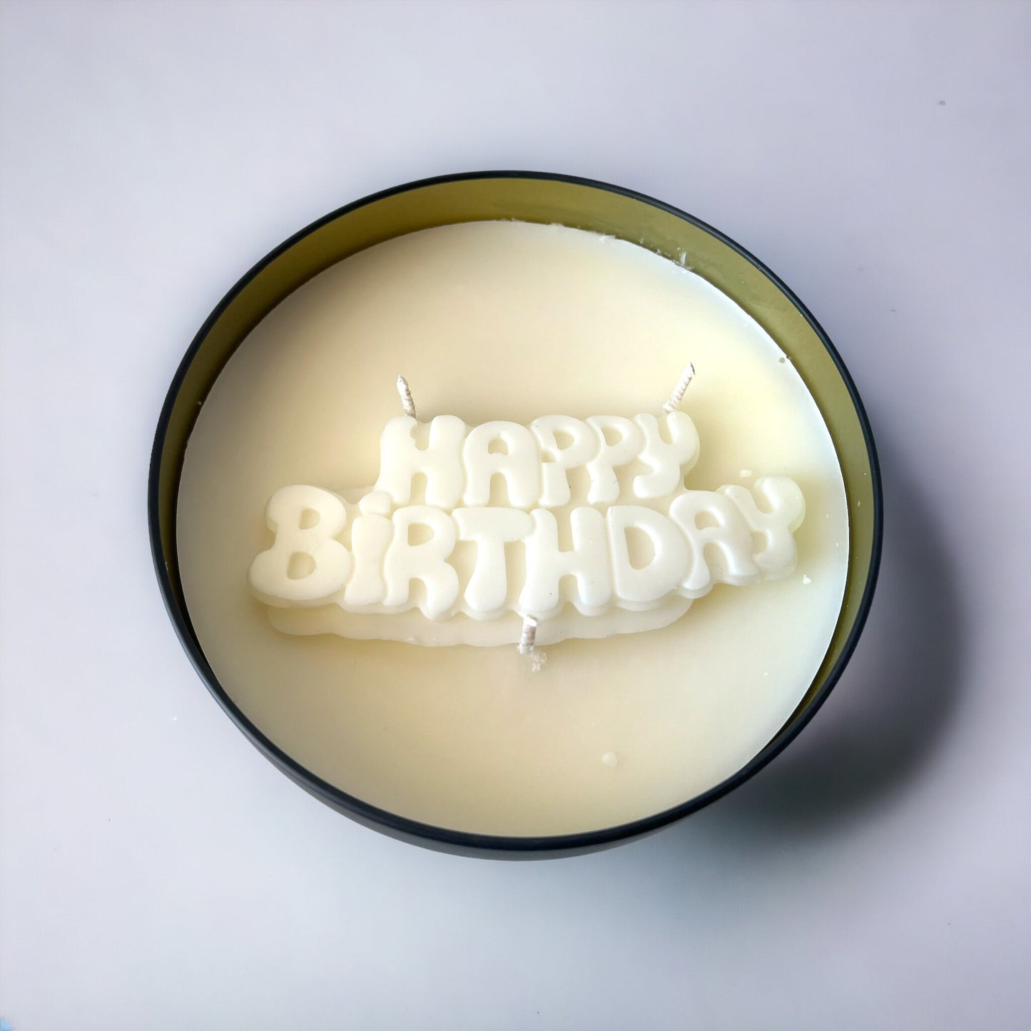 Happy Birthday 3D Candle