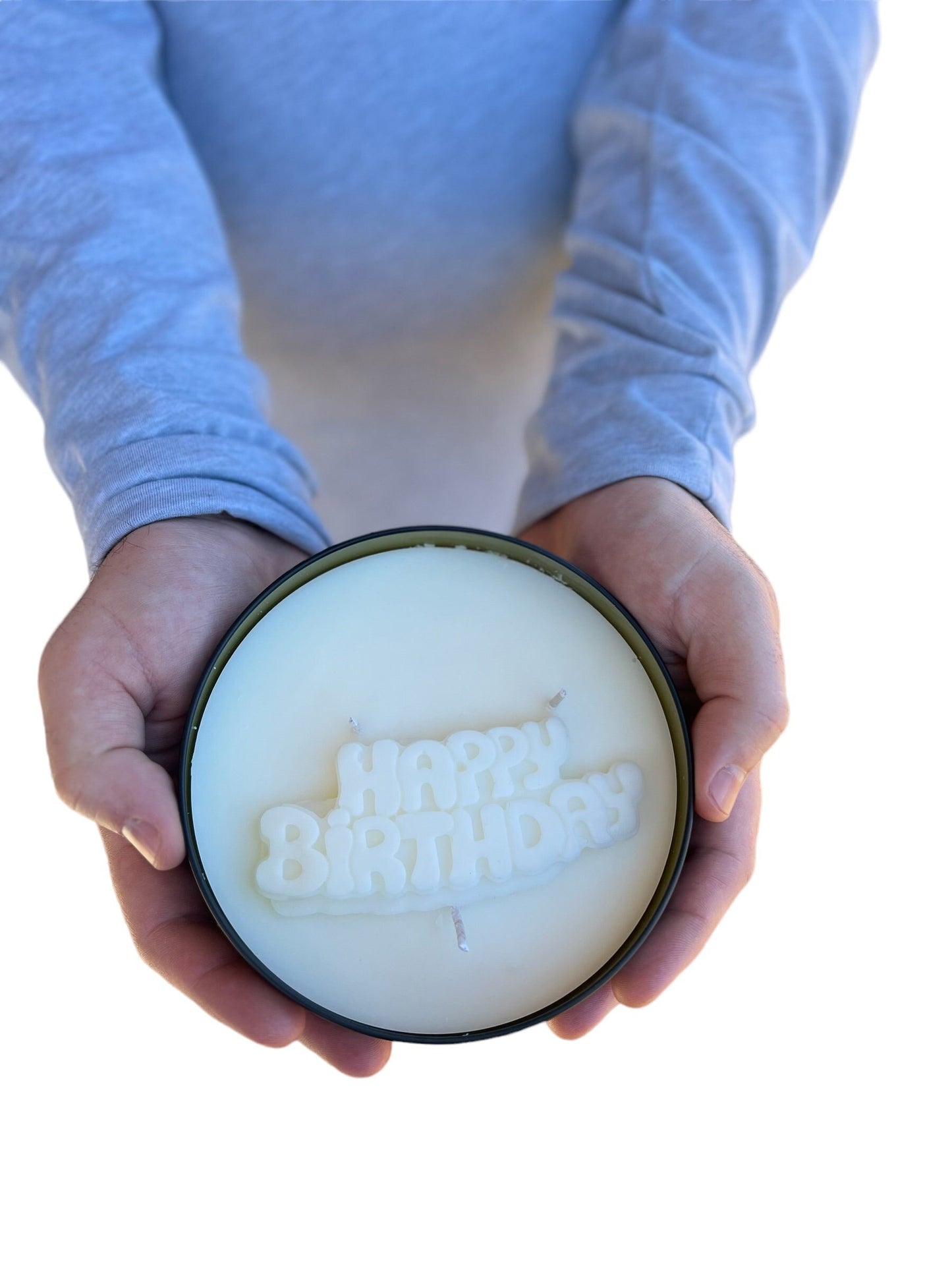 Happy Birthday 3D Candle